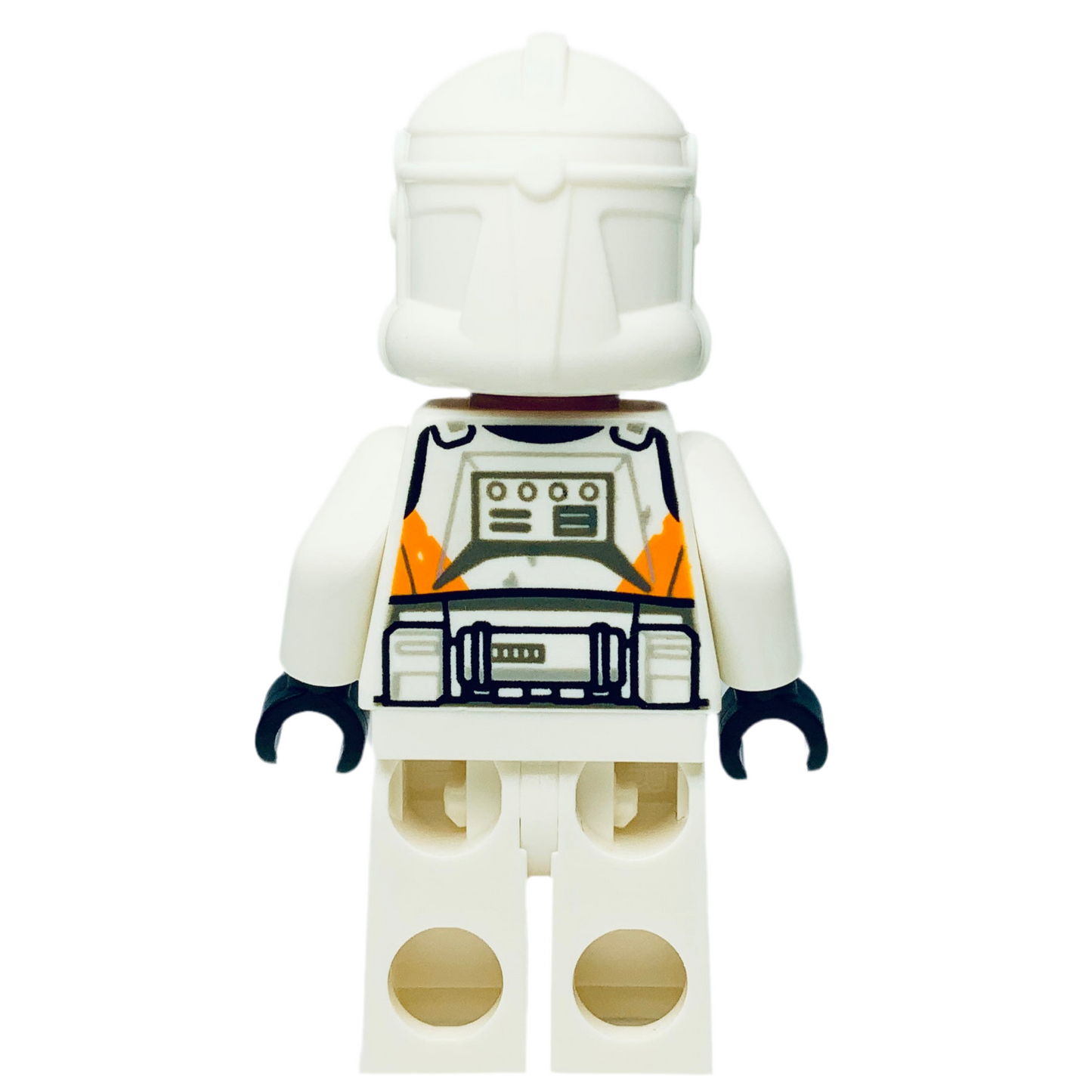 Clone Trooper, 212th Attack Battalion (Phase 2) - White Arms, Dirt Stains, Nougat Head, Helmet with Holes, sw1235