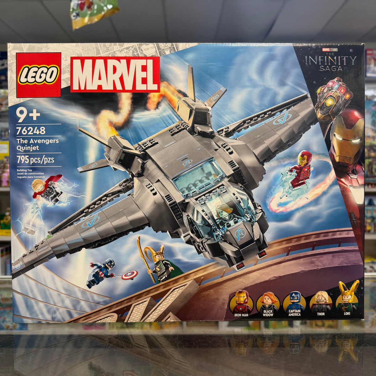 76248 - The Avengers Quinjet - EMPTY BOX ONLY