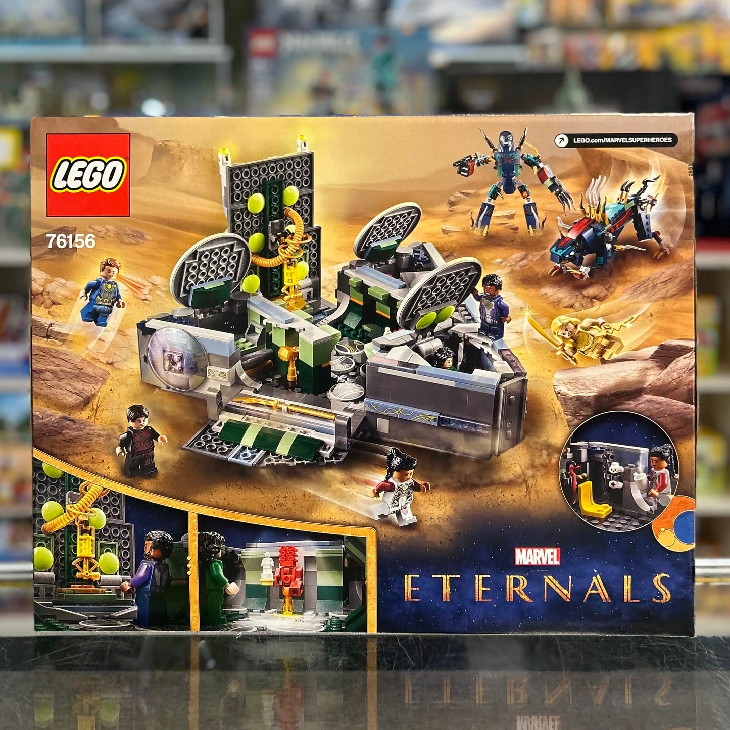 Rise of the Domo, 76156 - LEGO® Marvel Eternals Set