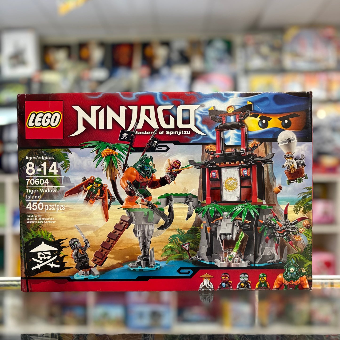 70604 - Tiger Widow Island - EMPTY BOX ONLY