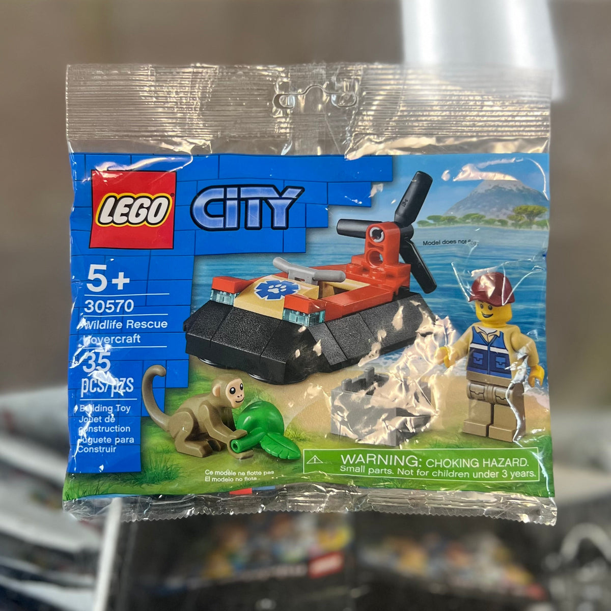 Wildlife Rescue Hovercraft polybag, 30570 - LEGO® City Set
