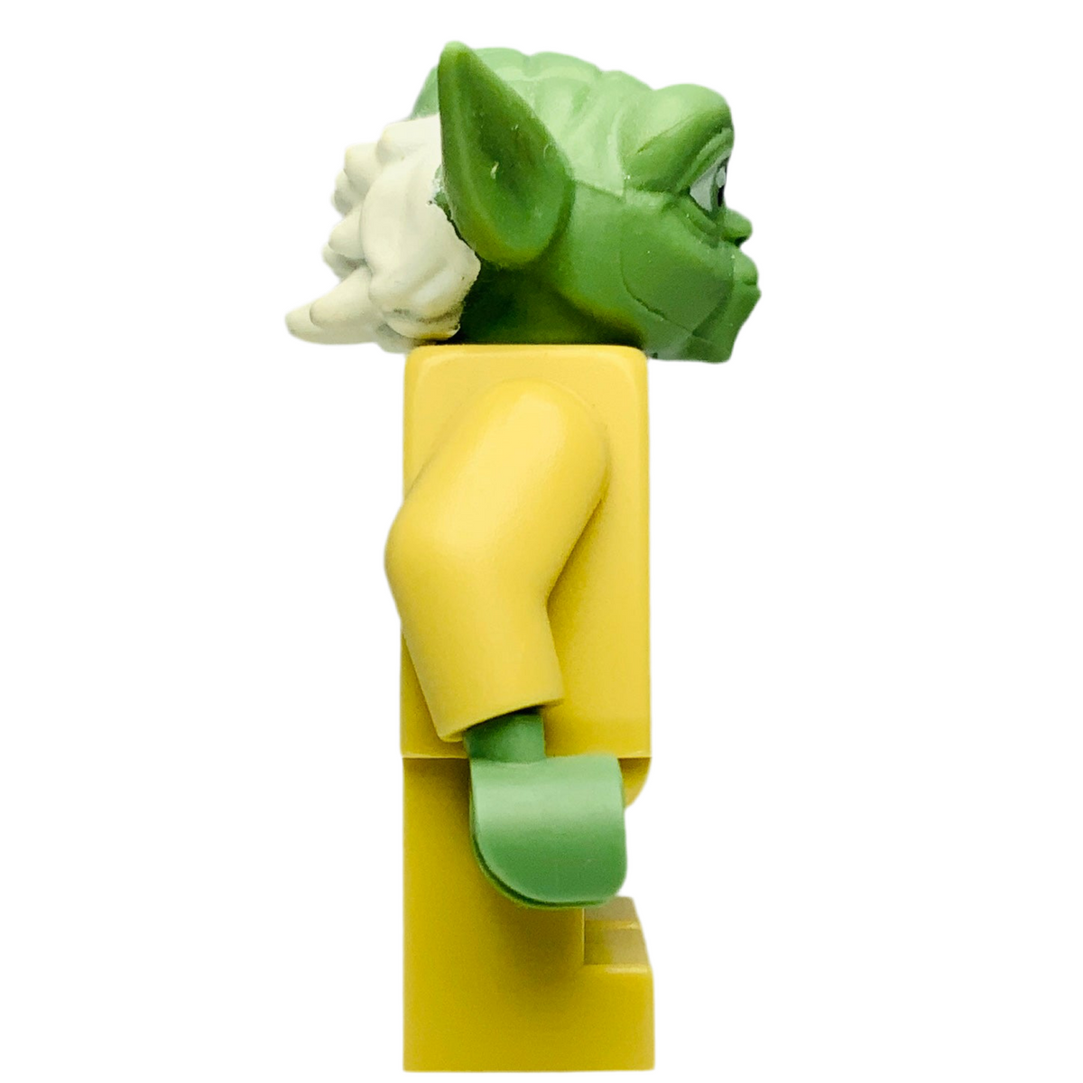 Yoda - Clone Wars, White Hair, Torso with Back Print, sw0446, LEGO® Star Wars Minifigure