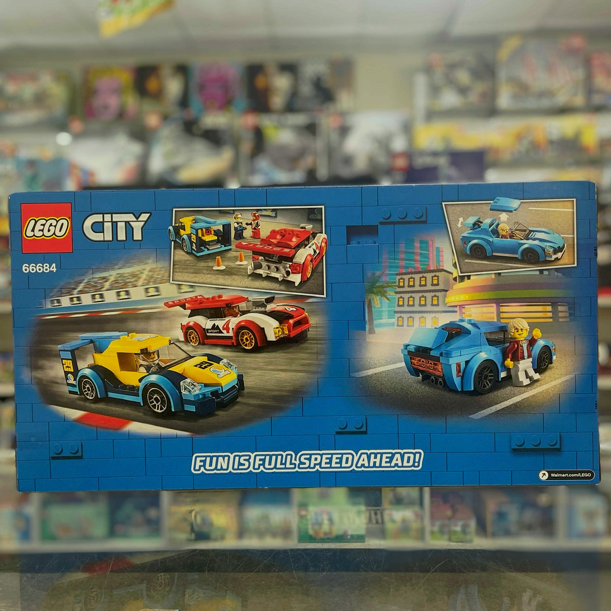 City Bundle Pack, 2 in 1 Gift Set (Sets 60256 and 60285 with Storage Case) - LEGO® City Vehicles Gift Set, 66684