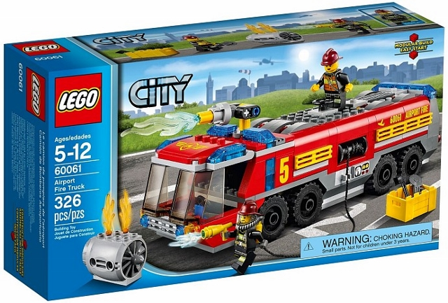 60061 - Airport Fire Truck - EMPTY BOX ONLY