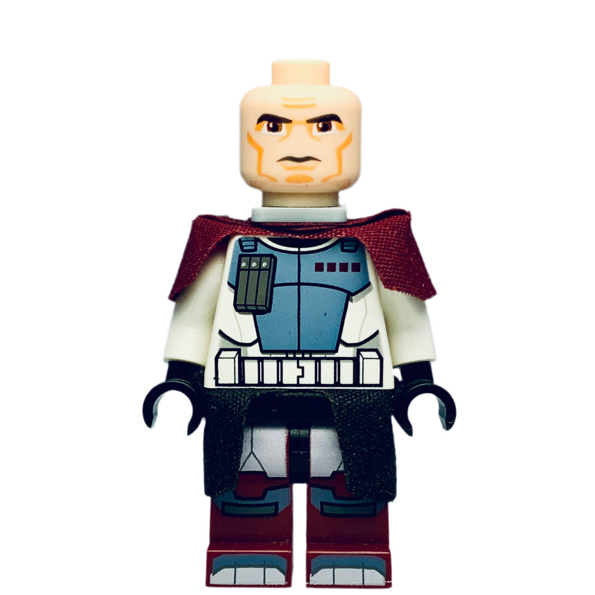 Clone ARC Trooper Hammer, Dark Red Pauldron, Black Kama, sw0377 - LEGO® Star Wars Minifigure