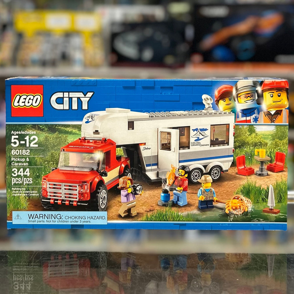 60182 - Pickup & Caravan - EMPTY BOX ONLY