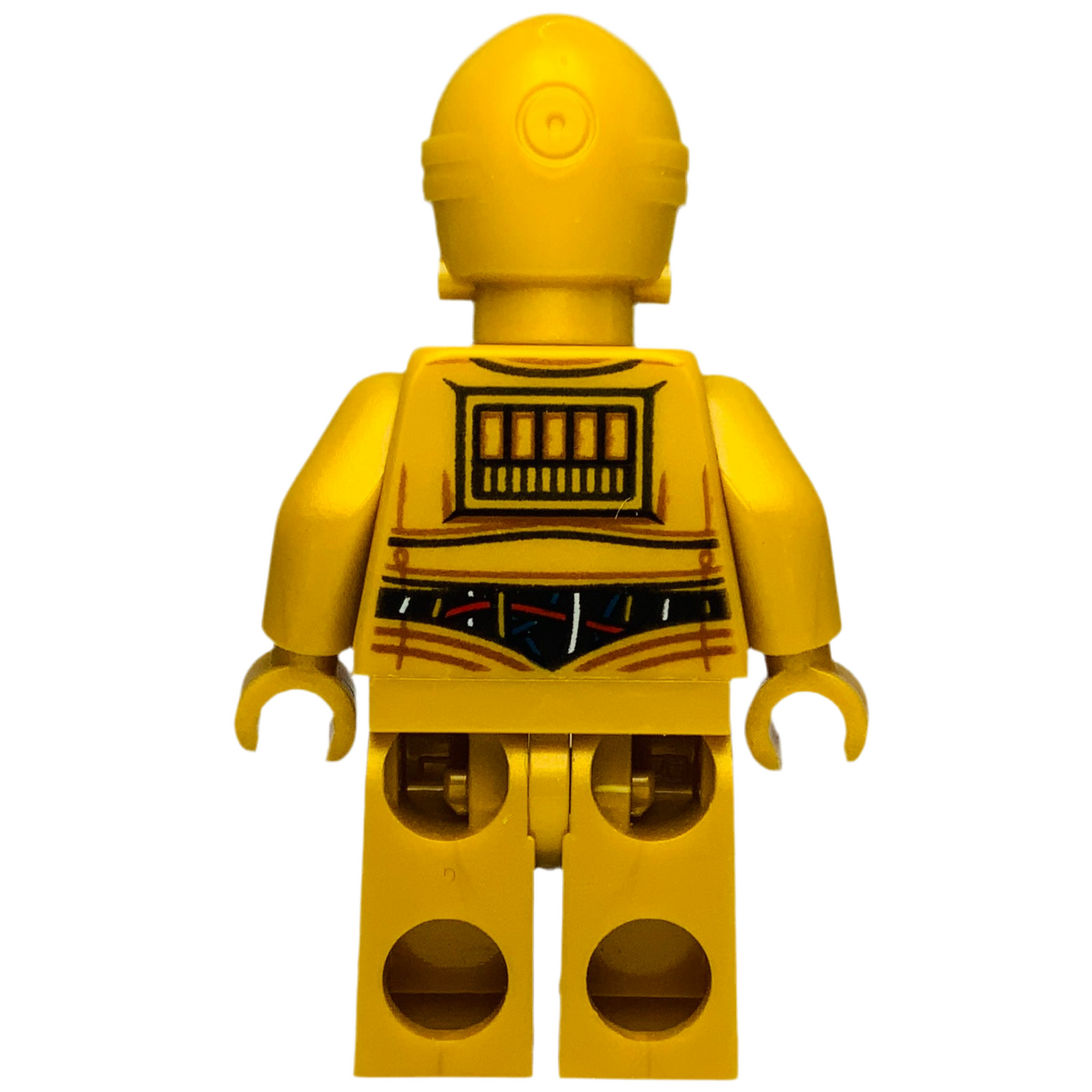 C-3PO, Colorful Wires, Printed Legs, sw0700, LEGO® Star Wars Minifigure