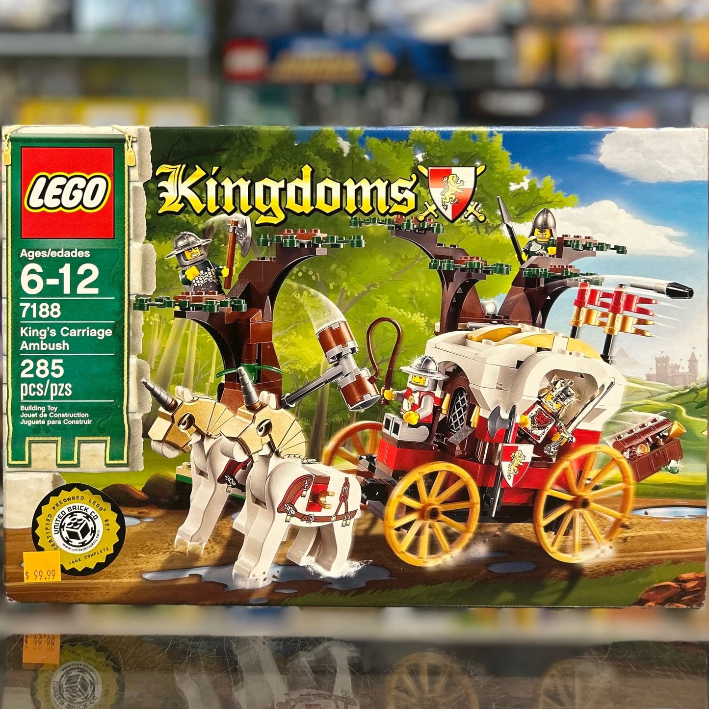 7188 - King's Carriage Ambush - EMPTY BOX ONLY