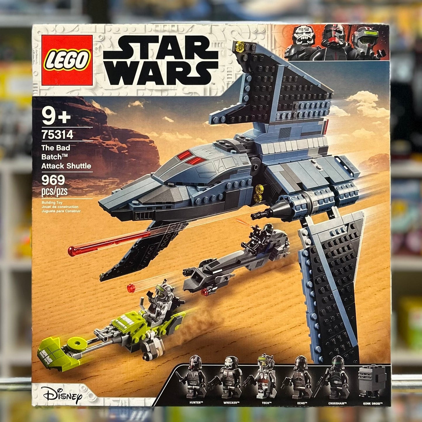 The Bad Batch Attack Shuttle, 75314 - LEGO® Star Wars Set