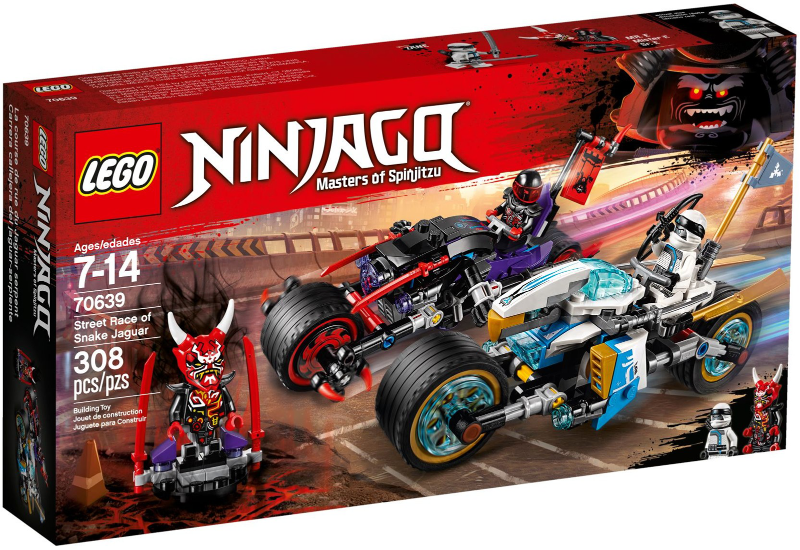 70639 - Street Race of Snake Jaguar - EMPTY BOX ONLY