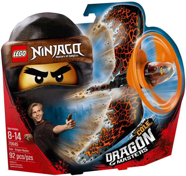 70645 - Cole - Dragon Master - EMPTY BOX ONLY