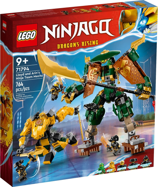 71794 - Lloyd and Arin's Ninja Team Mechs - EMPTY BOX ONLY