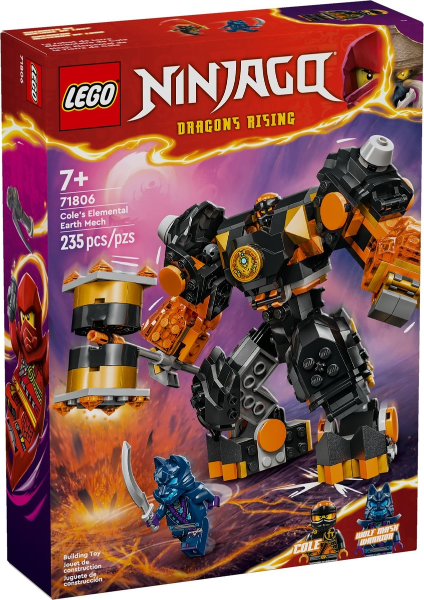71806 - Cole's Elemental Earth Mech - EMPTY BOX ONLY