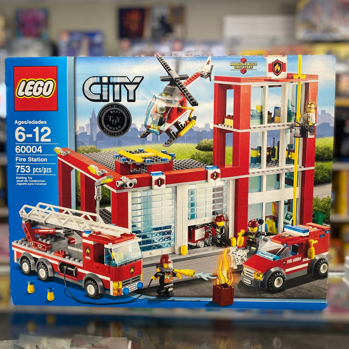 60004 - Fire Station - EMPTY BOX ONLY
