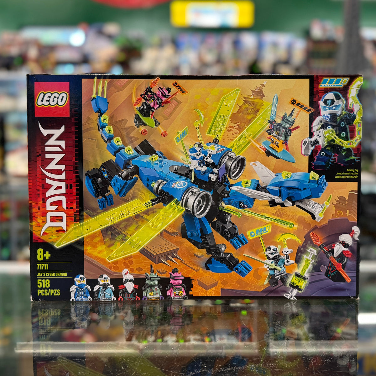 71711 - Jay's Cyber Dragon - EMPTY BOX ONLY