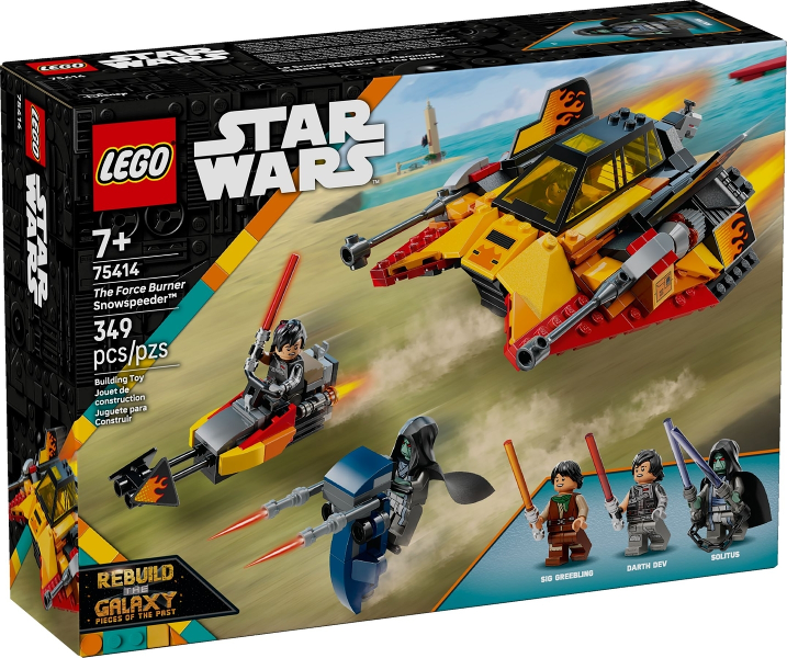 75414 - The Force Burner Snowspeeder - EMPTY BOX ONLY