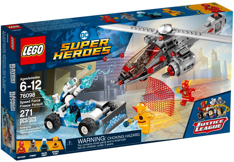 76098 - Speed Force Freeze Pursuit - EMPTY BOX ONLY