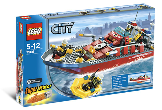 7906 - Fire Boat (Fireboat) - EMPTY BOX ONLY