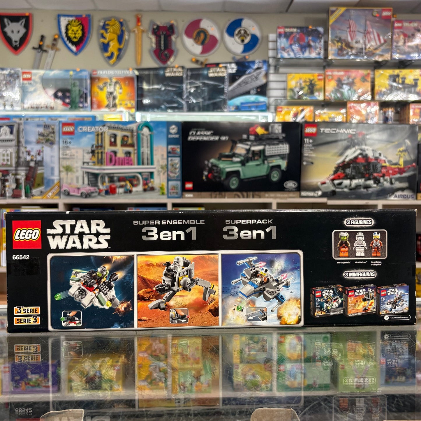 Star Wars Bundle Pack, Super Pack 3 in 1 (Sets 75126, 75128, and 75129), 66542