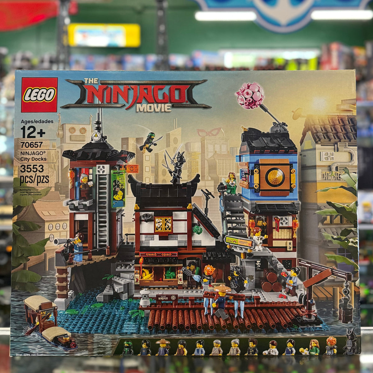 70657 - Ninjago City Docks - EMPTY BOX ONLY
