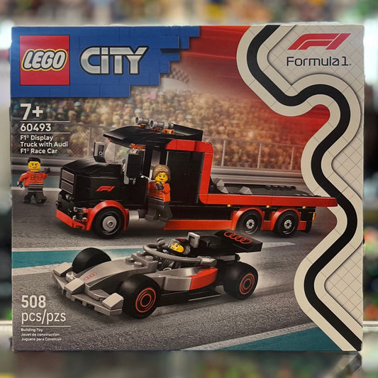 F1 Display Truck with Audi F1 Race Car, 60493 - LEGO® City Set