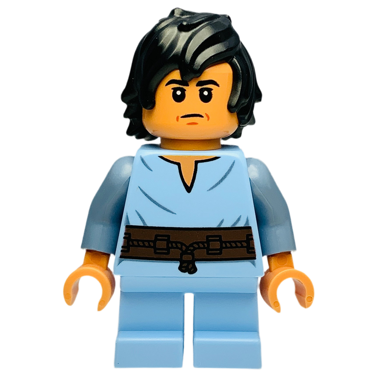 Boba Fett, Young - Bright Light Blue Shirt, sw1407, LEGO® Star Wars Minifigure