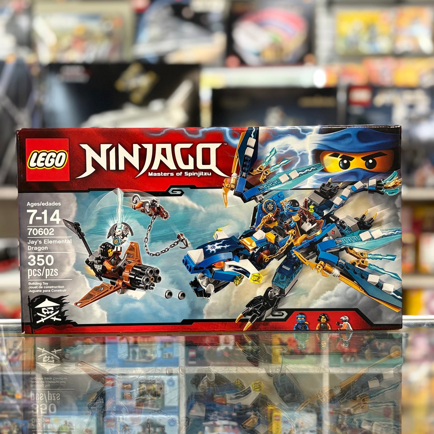 70602 - Jay's Elemental Dragon - EMPTY BOX ONLY
