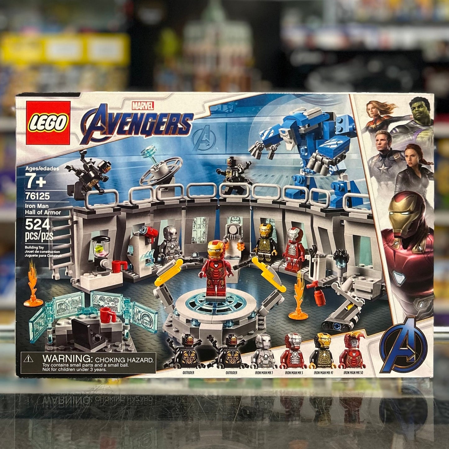 Iron Man Hall of Armor, 76125 - LEGO® Marvel Set