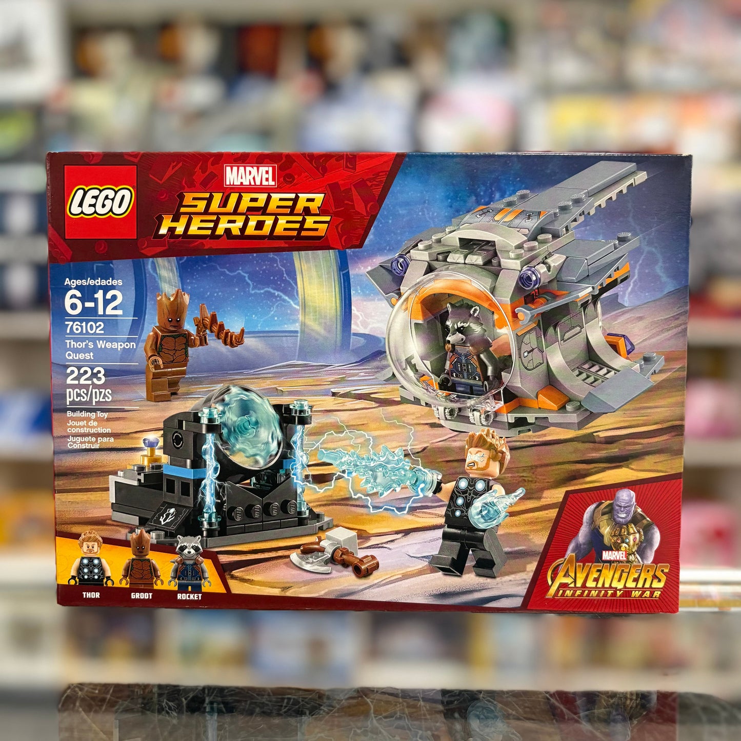 Thor's Weapon Quest, 76102 - LEGO® Marvel Super Heroes Set
