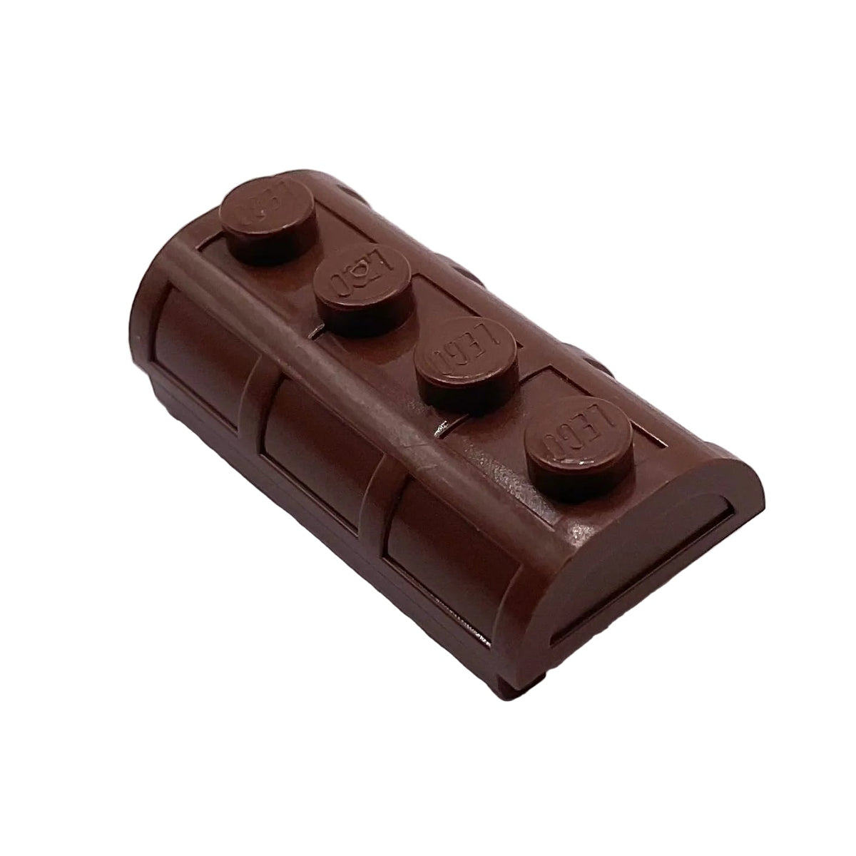 Container, Treasure Chest Lid Curved with Thick Hinge, Part# 4739a