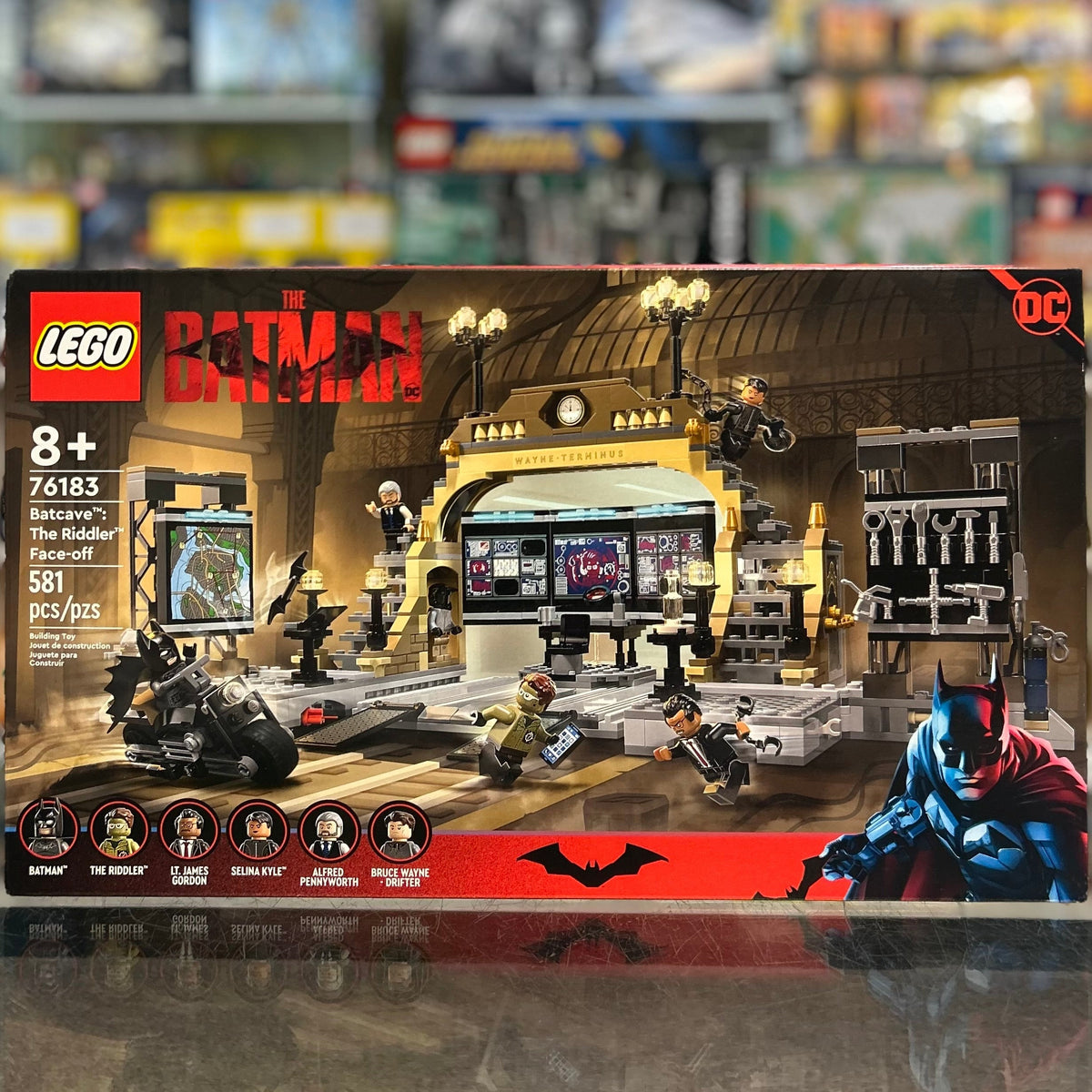 76183 - Batcave: The Riddler Face-off - EMPTY BOX ONLY