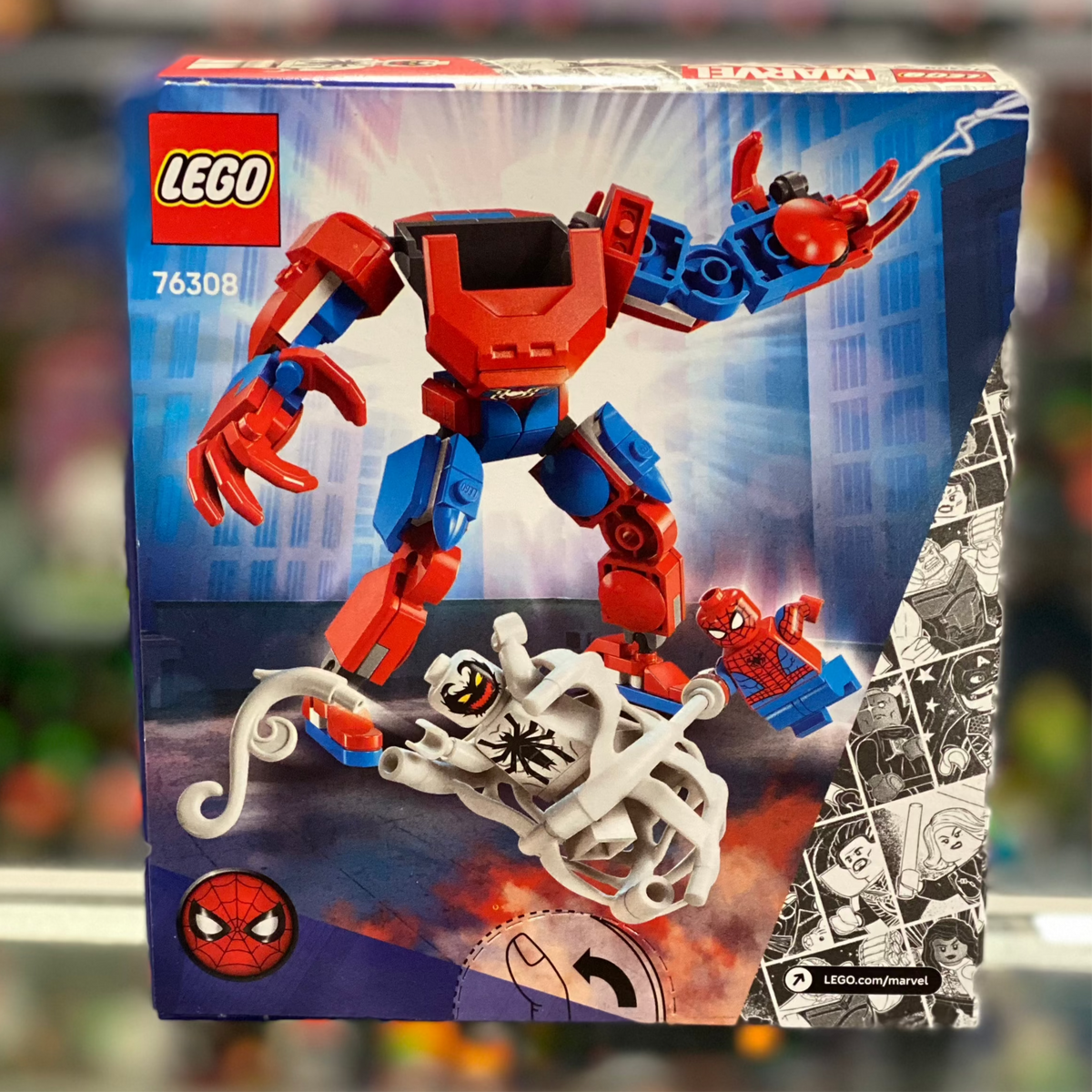 Spider-Man Mech vs. Anti-Venom, 76308