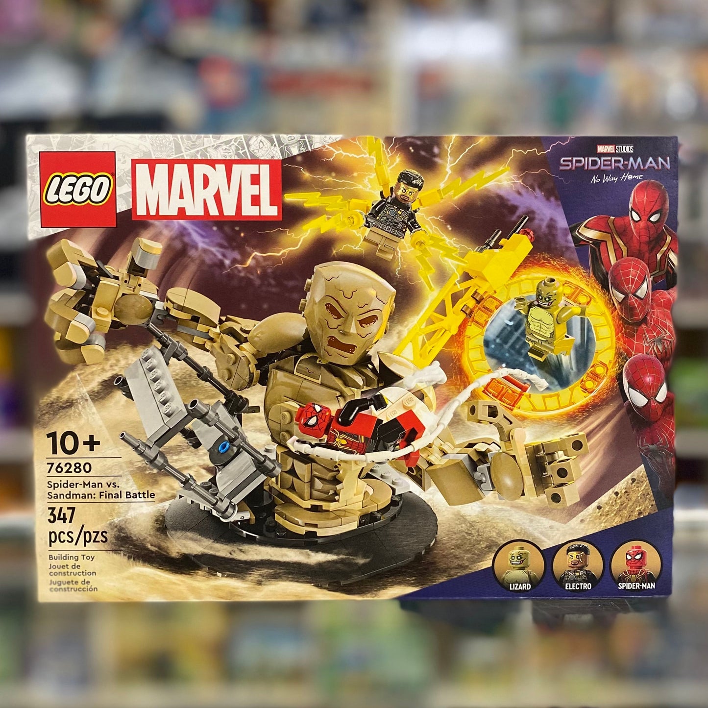 76280 - Spider-Man vs. Sandman: Final Battle - EMPTY BOX ONLY