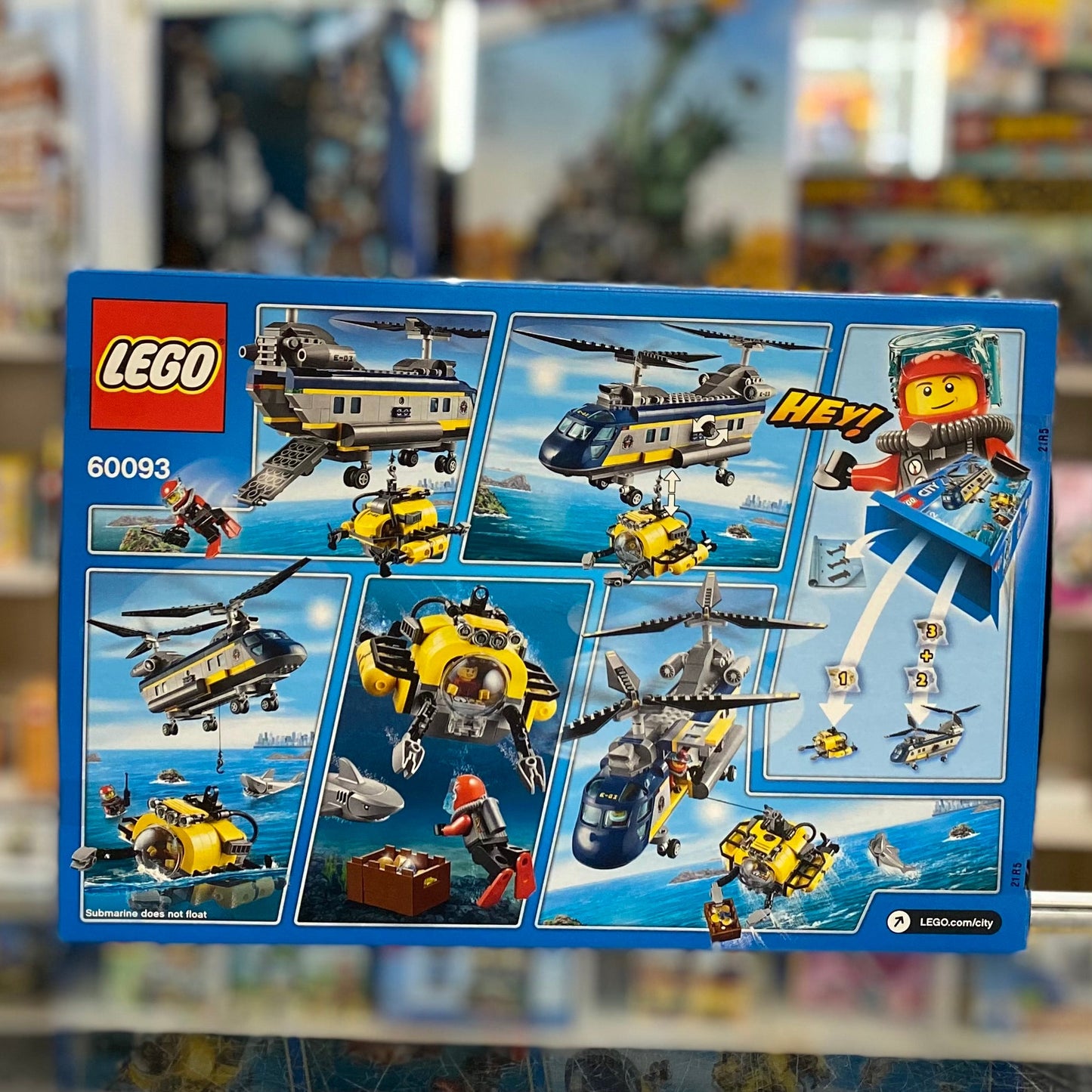 Deep Sea Helicopter, 60093 - LEGO® City Set