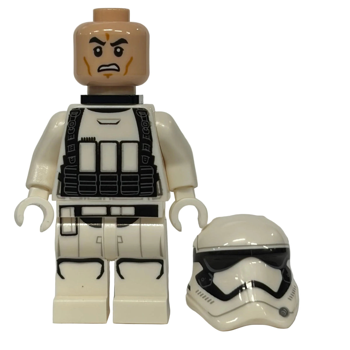 First Order Heavy Assault Stormtrooper, sw0842 (Rounded Mouth Pattern, Backpack) LEGO® Star Wars Minifigure