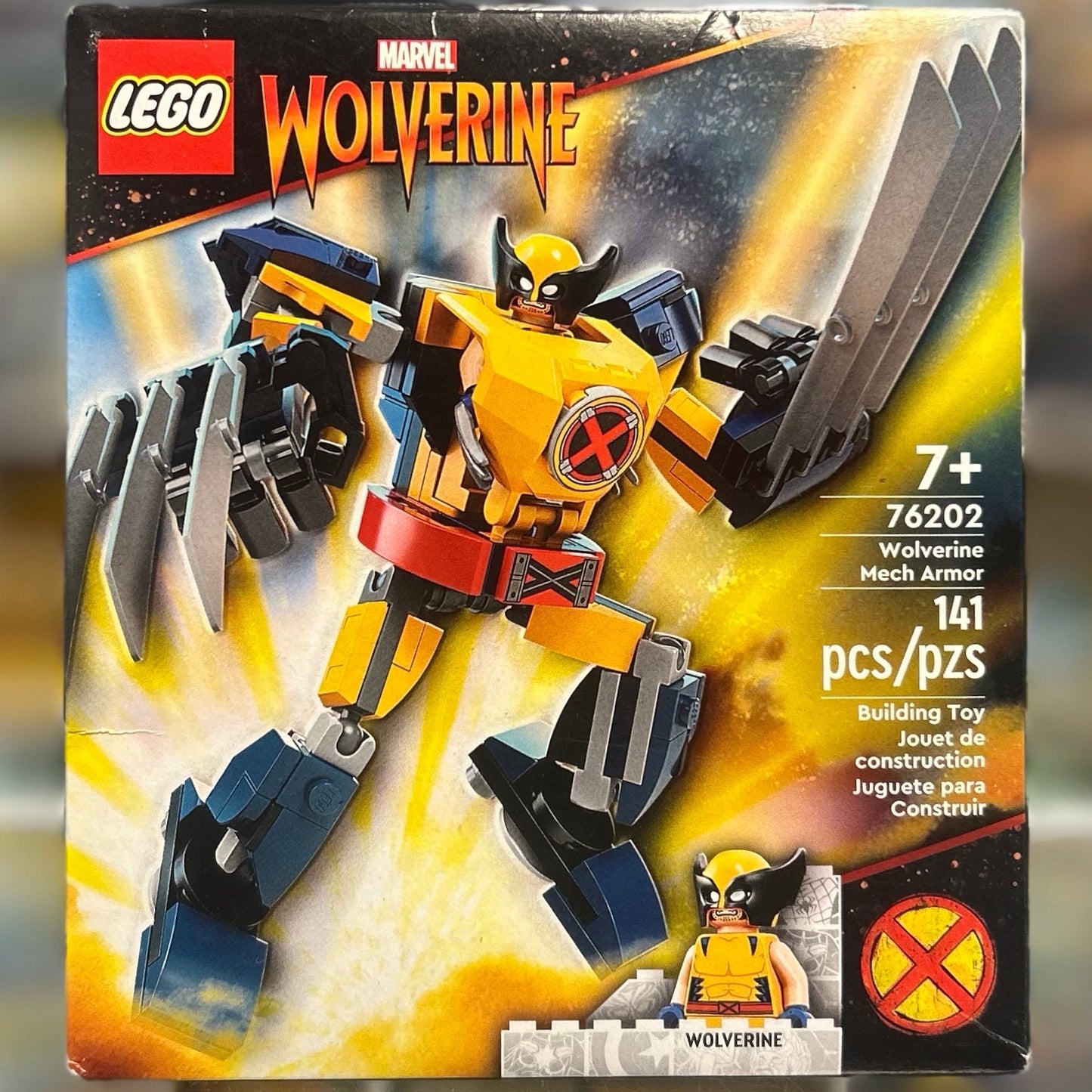 76202 - Wolverine Mech Armor - EMPTY BOX ONLY