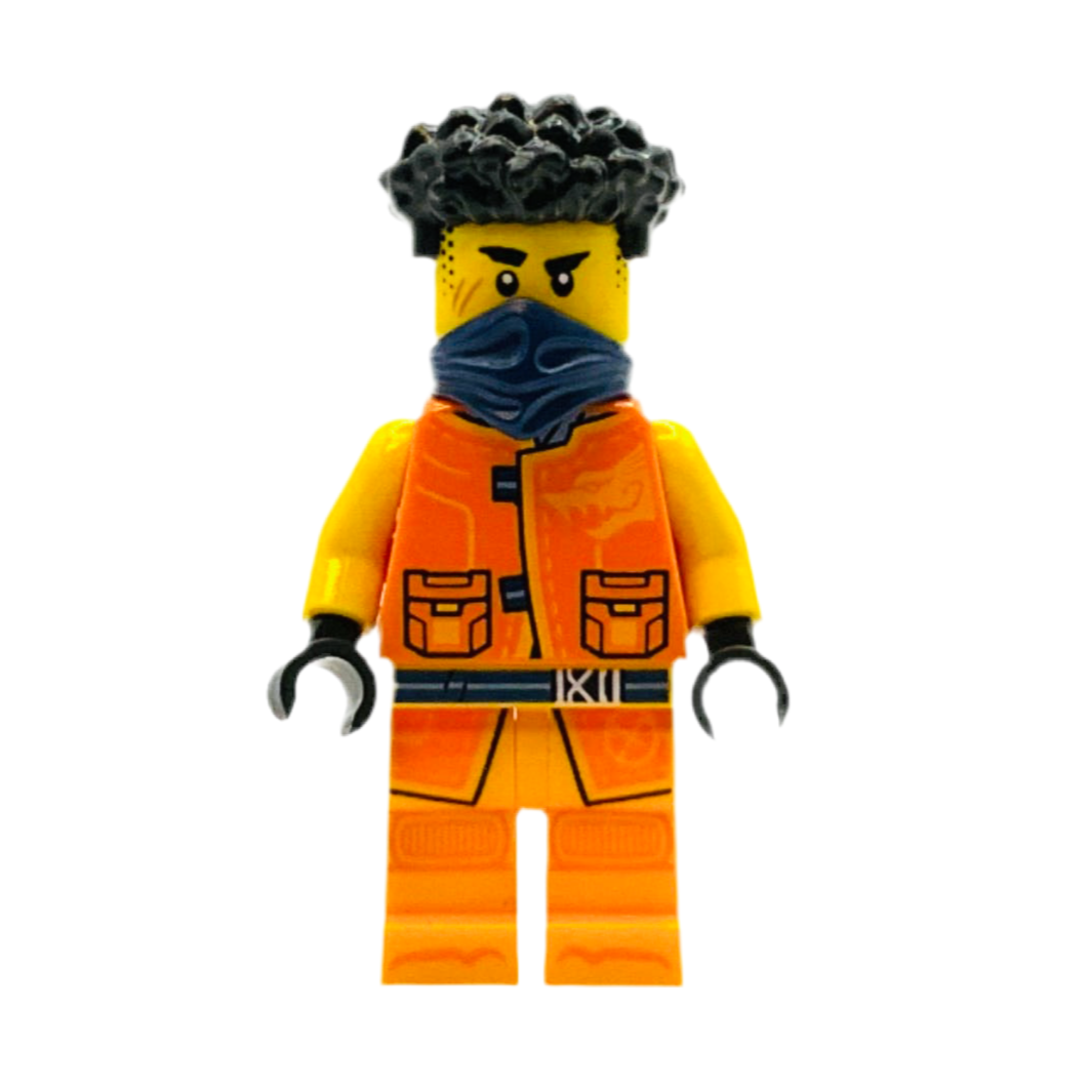 Arin - Tang Jacket, Dark Blue Bandana, Njo0908 - LEGO® Ninjago Minifigure