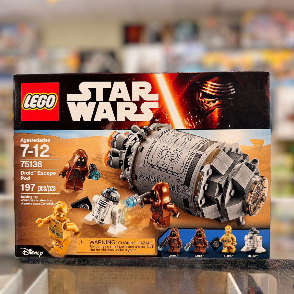 75136 - Droid Escape Pod - EMPTY BOX ONLY