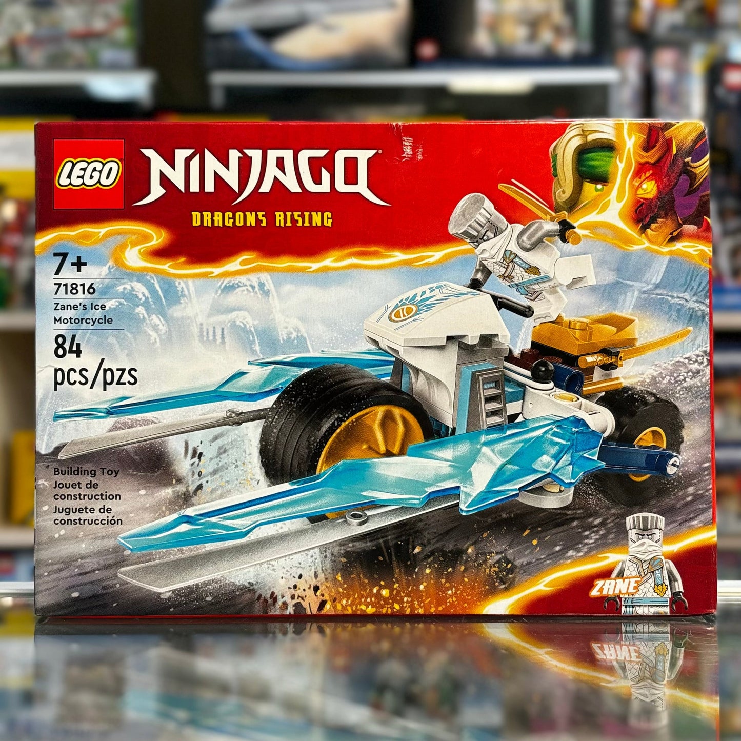 71816 - Zane's Ice Motorcycle - EMPTY BOX ONLY
