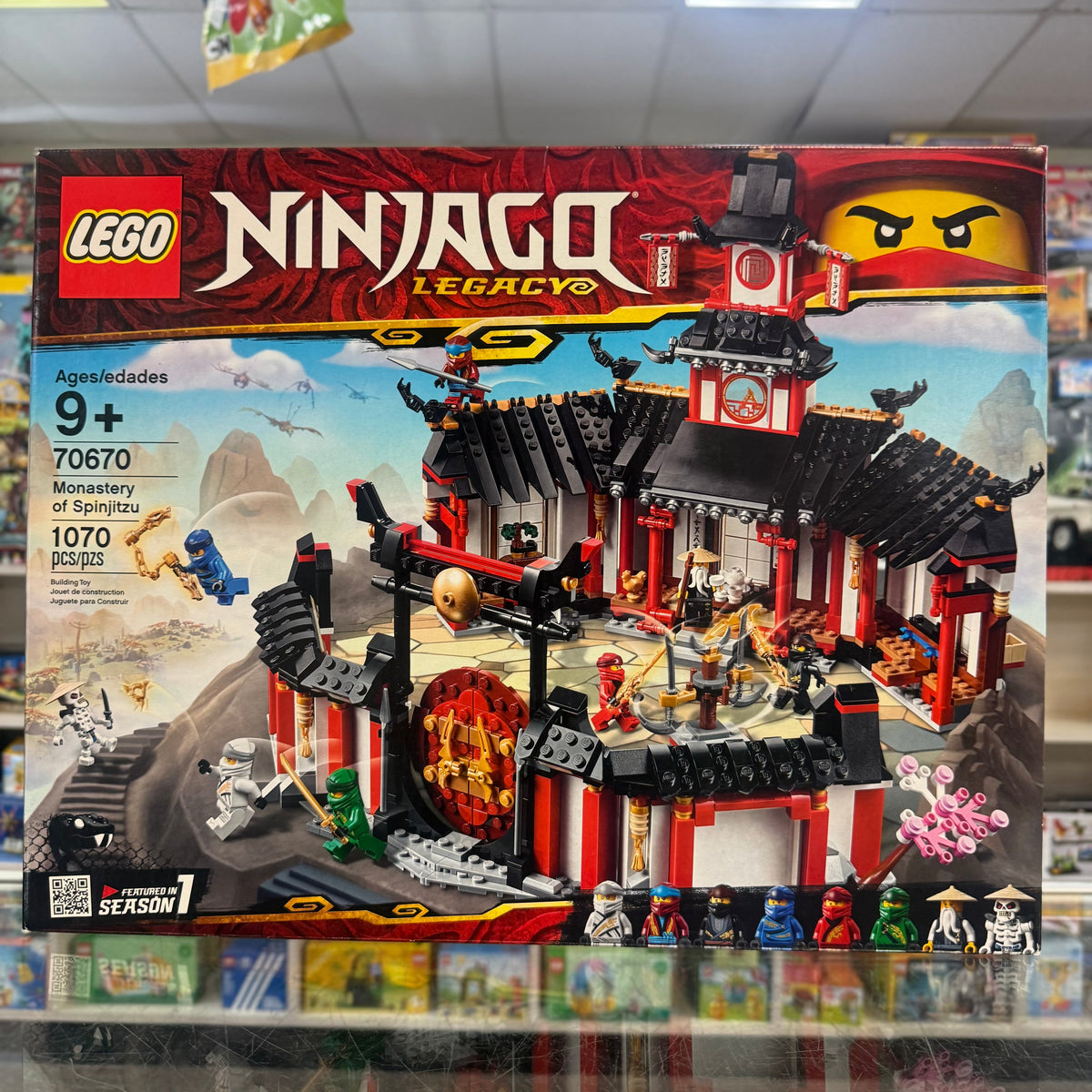 70670 - Monastery of Spinjitzu - EMPTY BOX ONLY