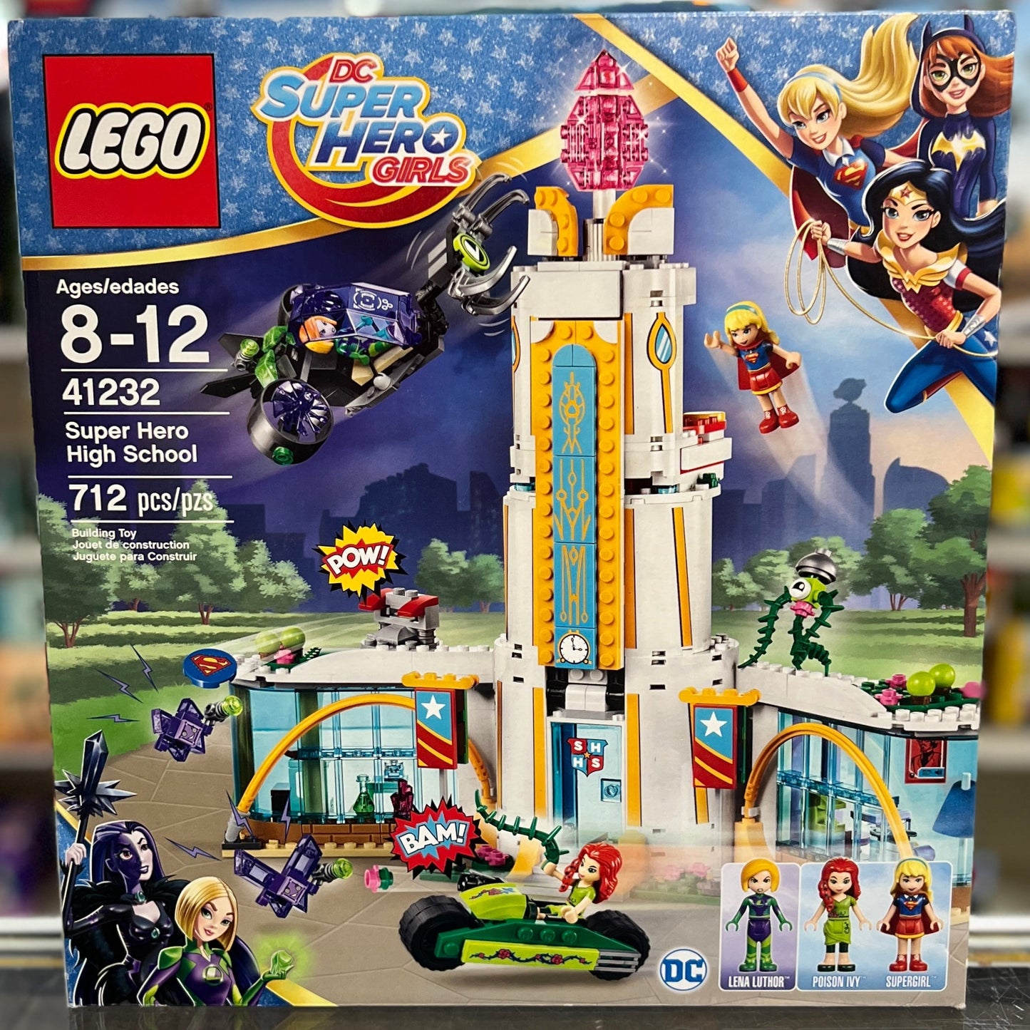 41232 - Super Hero High School - EMPTY BOX ONLY