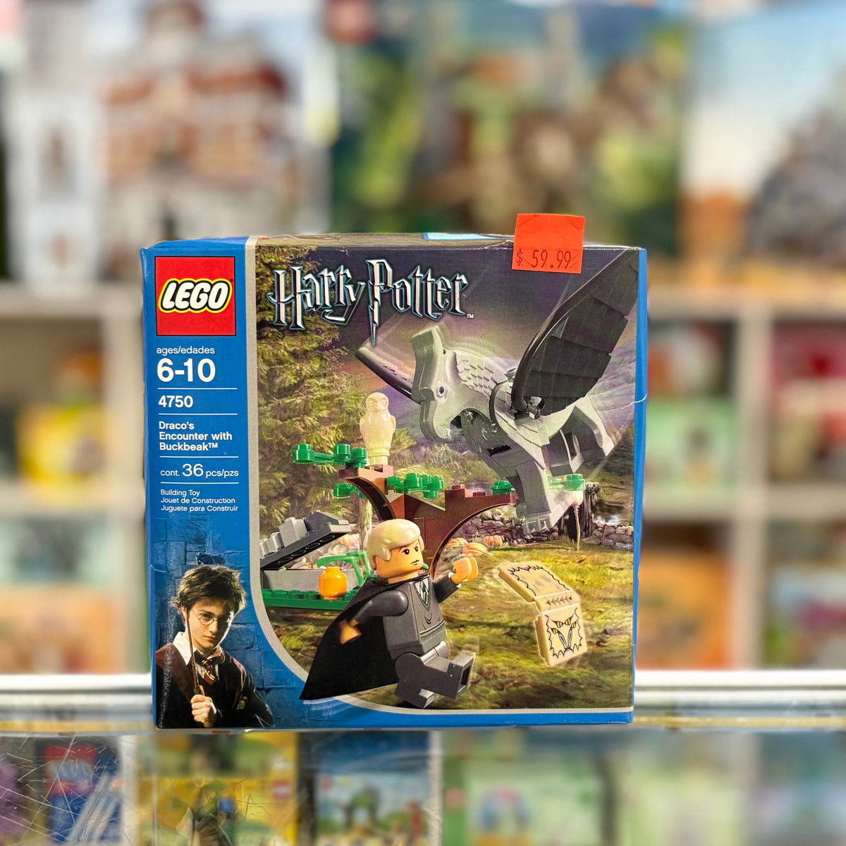 Draco's Encounter with Buckbeak, 4750 - LEGO® Harry Potter Set