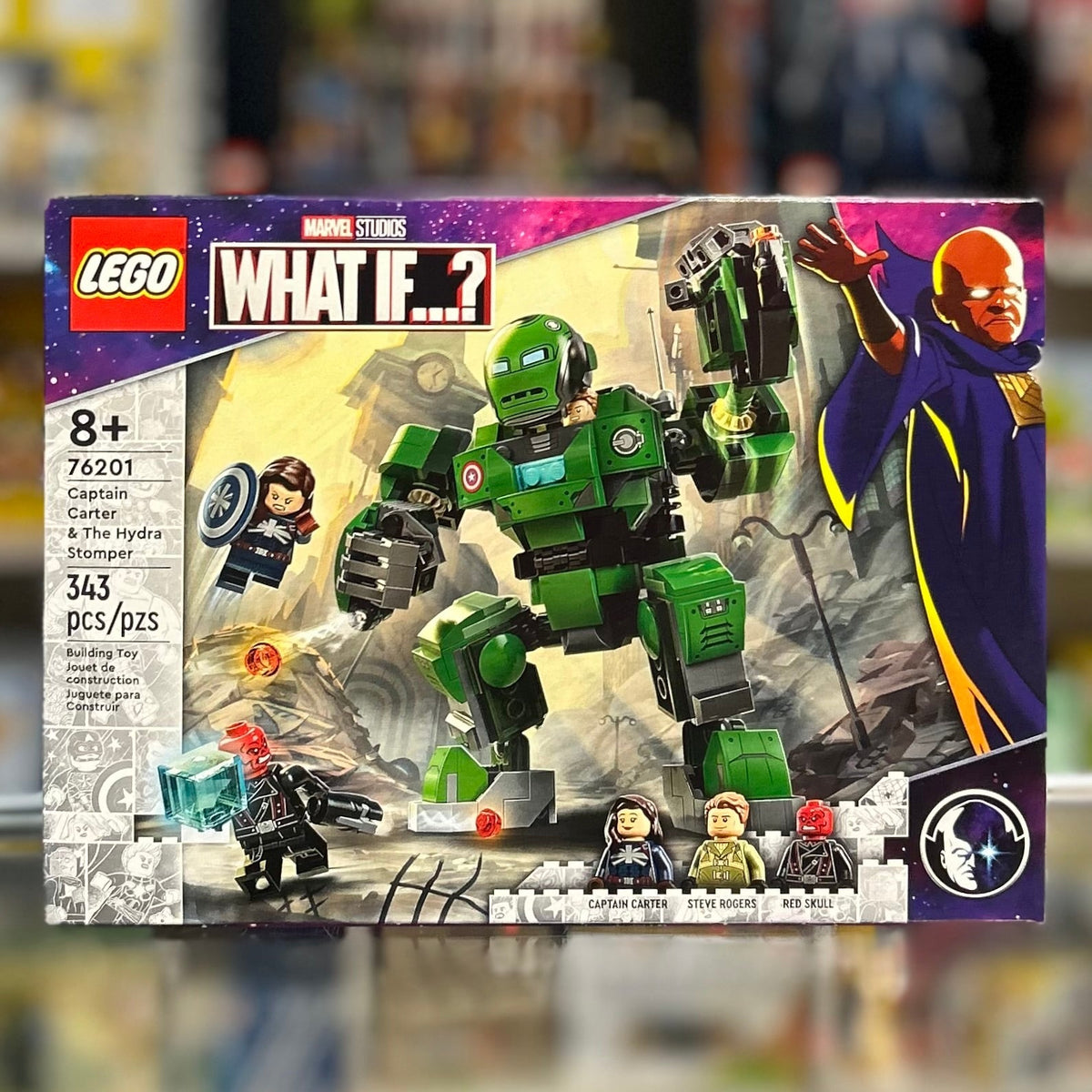 76201 - Captain Carter & The Hydra Stomper - EMPTY BOX ONLY