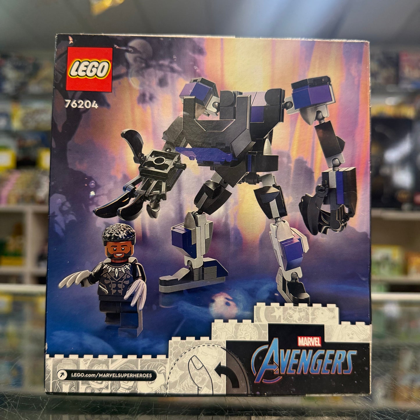 Black Panther Mech Armor, 76204 LEGO® Marvel Super Heroes Set