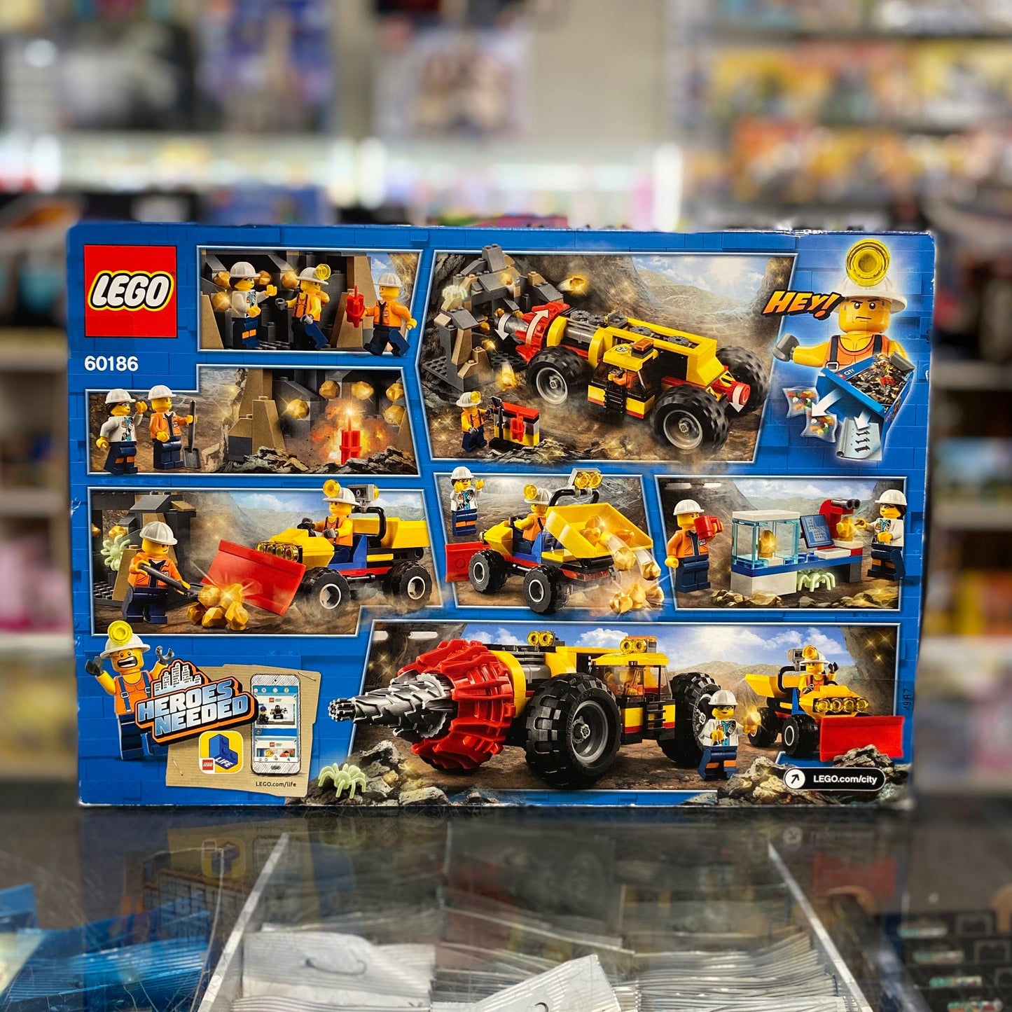 Mining Heavy Driller, 60186 - LEGO® City Set