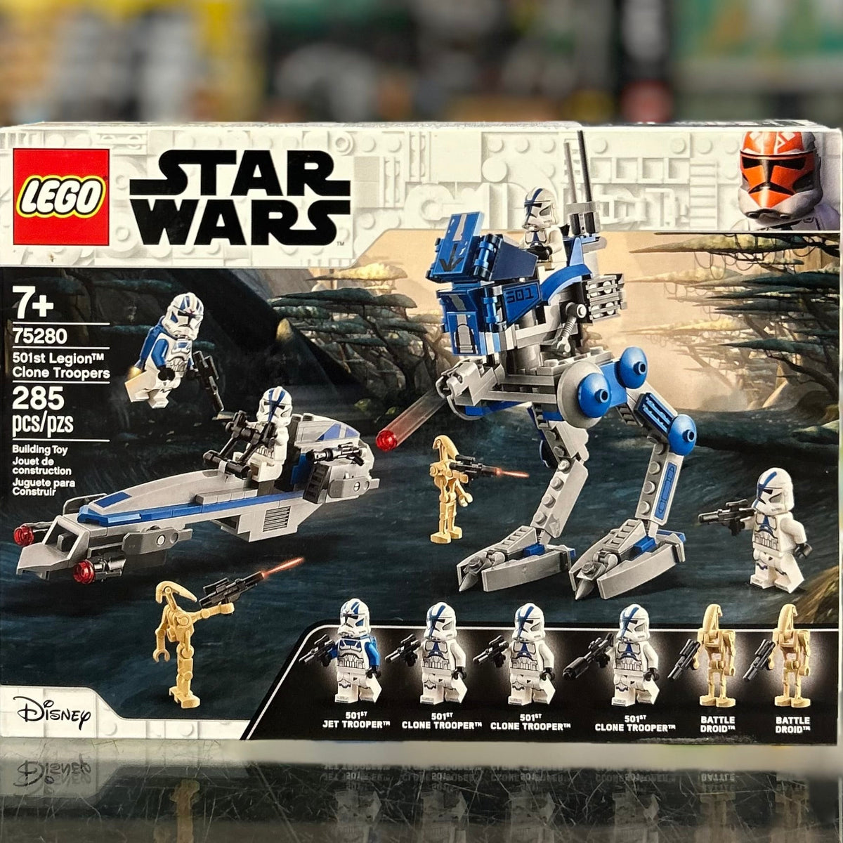 75280 - 501st Legion Clone Troopers - EMPTY BOX ONLY