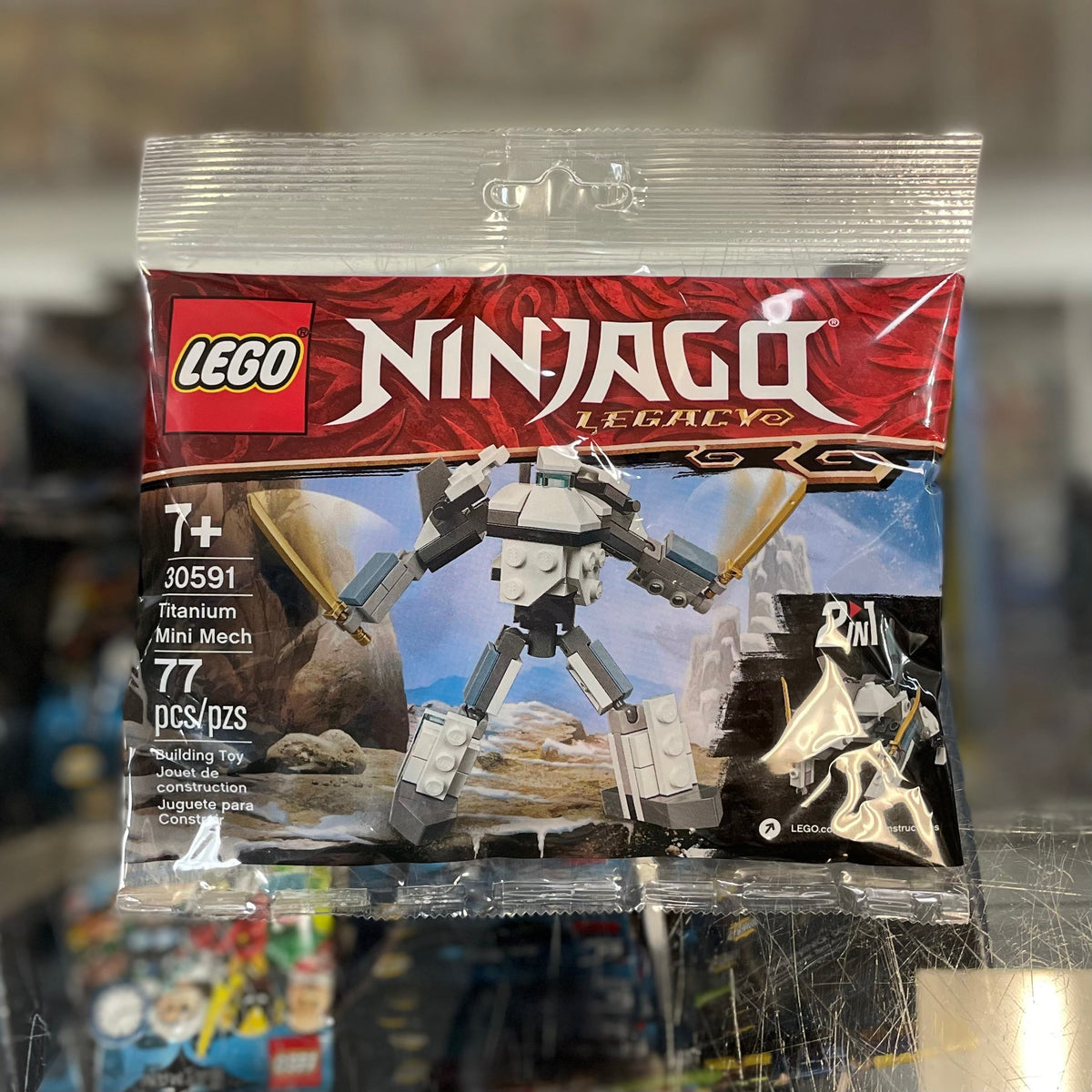 Titanium Mini Mech polybag, 30591 - LEGO® Ninjago Set