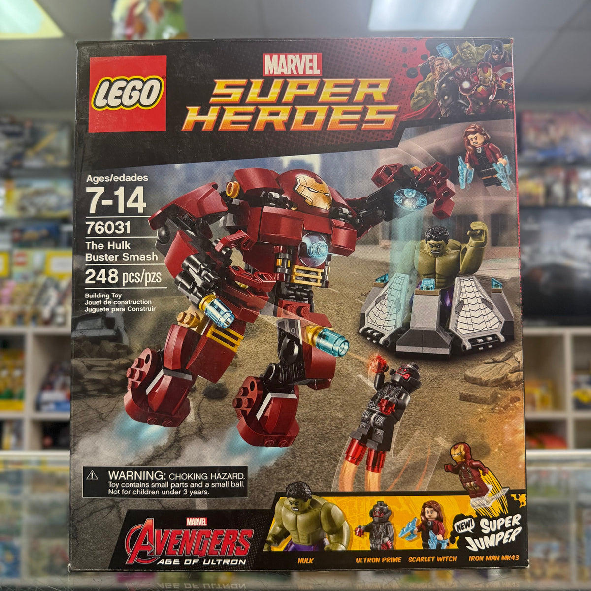 76031 - The Hulk Buster Smash - EMPTY BOX ONLY