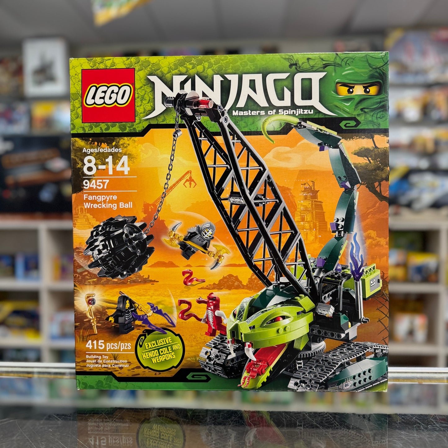 9457 - Fangpyre Wrecking Ball - EMPTY BOX ONLY