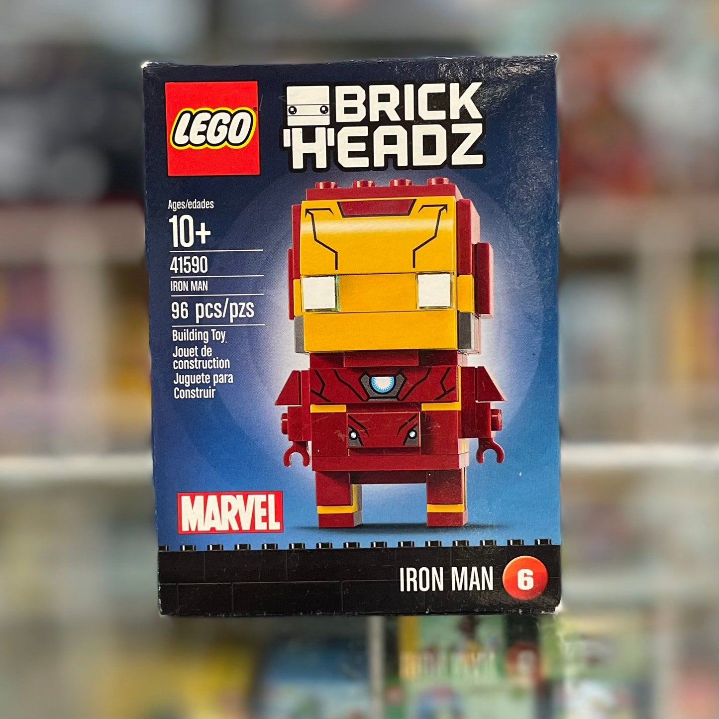 Iron Man, 41590, Lego® BrickHeadz: Marvel Super-Heroes Set